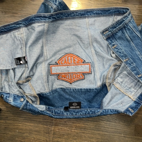 Motor Harley Davidson jean jacket - Picture 7 of 7